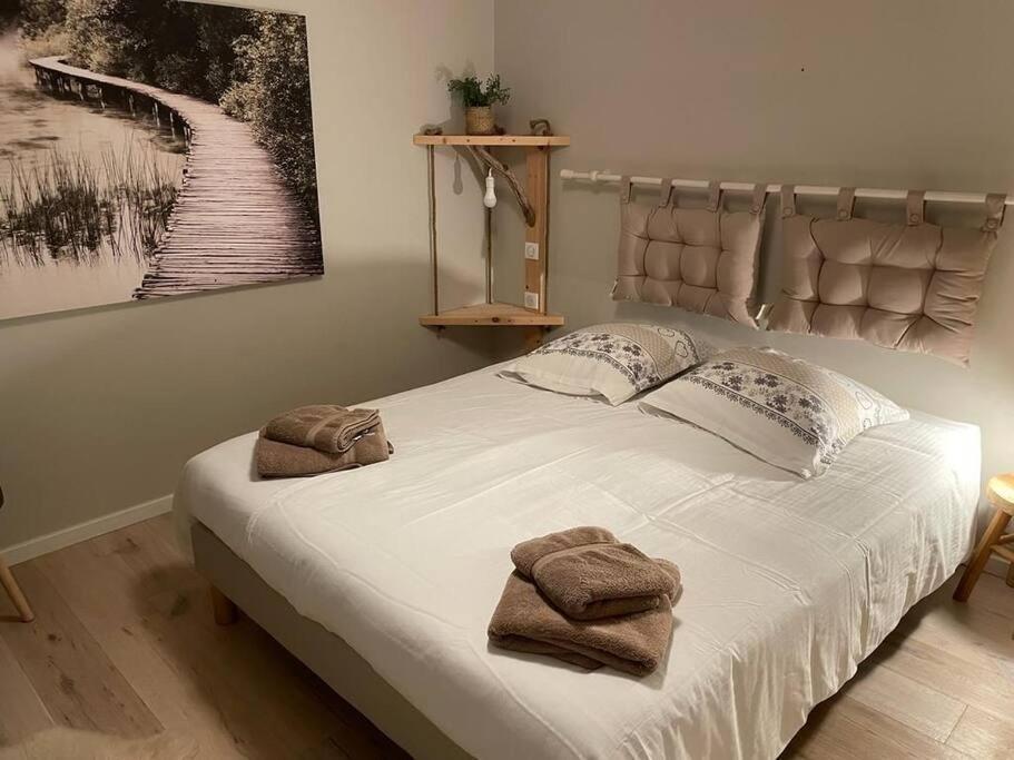 Joli Logement Avec Terrasse La Cigale 6 A 8 Personnes Орбе Екстериор снимка